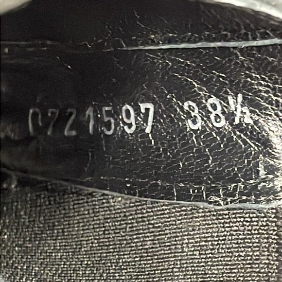 New AGL Mary Beat Quilted Ankle Boot Patent Leather Cap Toe Sz 38.5 - Picture 14 of 16